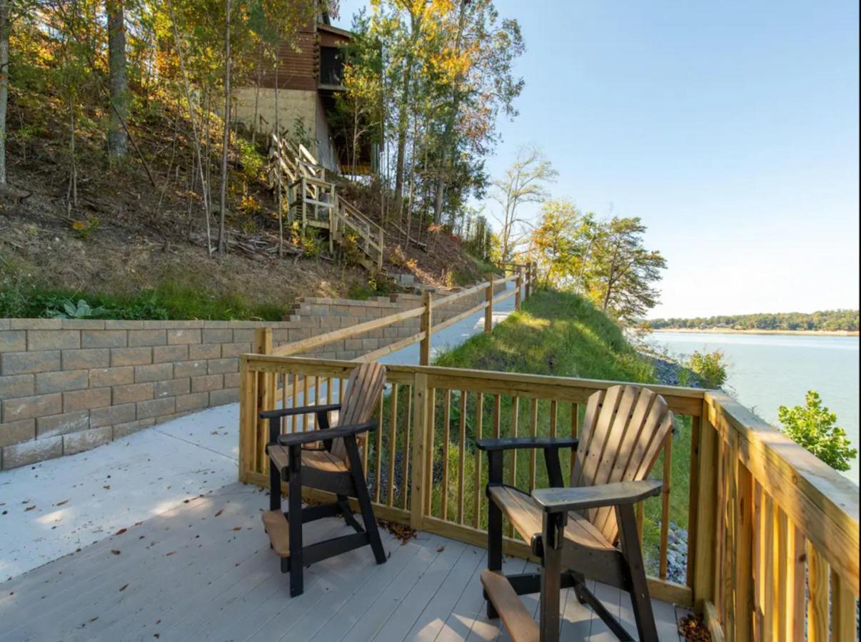 Best Views Lake Front Waters Edge Villa Dandridge Exterior photo