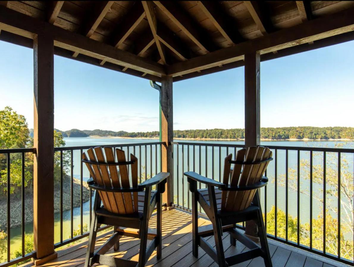 Best Views Lake Front Waters Edge Villa Dandridge Exterior photo